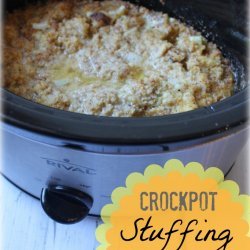 Homemade Crock Pot Stuffing