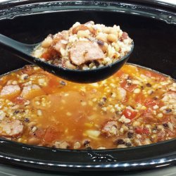 Black-Eyed Pea and Sausage Soup