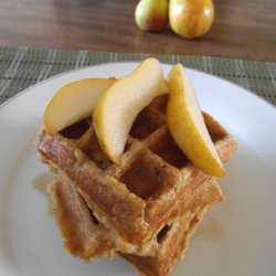 Ginger-Pear Waffles
