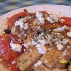 Chicken Breasts With Feta and Tomato