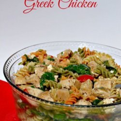 Simple Greek Chicken Salad