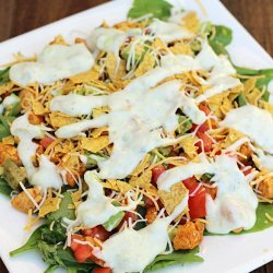 Chicken Salad With Taco-Ranch Dressing