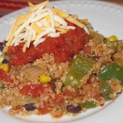 Spicy Mexican Quinoa Casserole