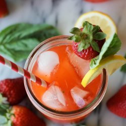 Strawberry-Basil Lemonade