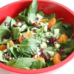 Baby Spinach and Raspberry Salad