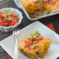 Black Bean and Tamale Pie