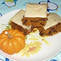 Pumpkin Squares With Browned Butter Frosting