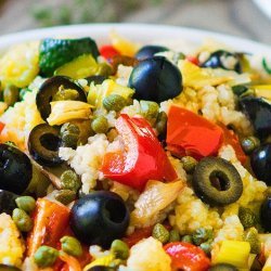 Couscous Salad with Roasted Vegetables