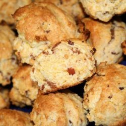 Cornmeal Bacon Biscuits