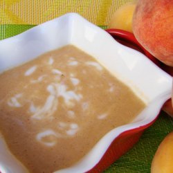 Peach Yogurt Soup