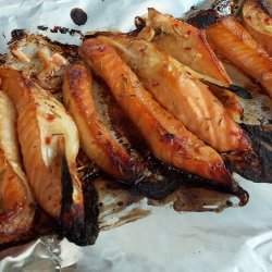 Grilled Salmon With Miso