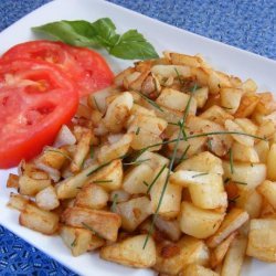 Home Fries With Onions and Chives