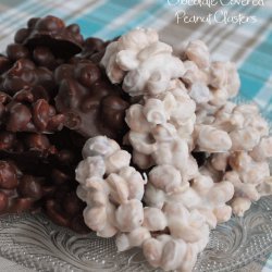 Chocolate covered peanut clusters