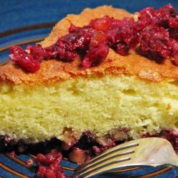 Cranberry Pie-Cake