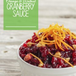Cranberry-Orange Sauce With Walnuts