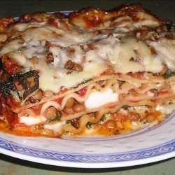 Spinach & Lentil Lasagna