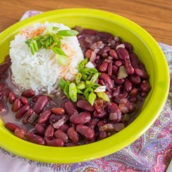 Red Beans & Rice (Pressure Cooker)
