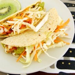 Chicken and Kiwi Tacos