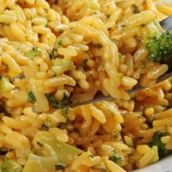 Cheesy Broccoli  Rice Casserole