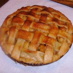 Caramel Topped Apple Pie