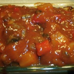 Meatloaf W/ Sweet and Sour Sauce