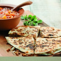 Quesadillas with Three Cheeses
