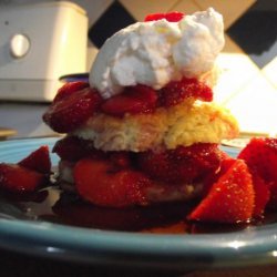 Strawberry Shortcake With Sour Cream Biscuits