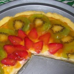Glazed Kiwi Tart