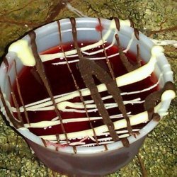 Chocolate Covered Cherry Jello Shots