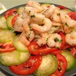 Shrimp, Jicama and Chile Vinegar Salad