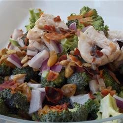 Mushroom Broccoli Salad
