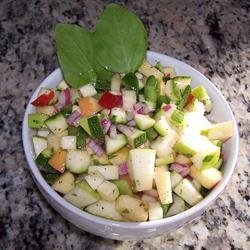 Apple and Zucchini Salad