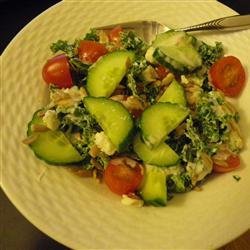 Greek Kale Tomato Salad
