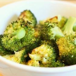 Roasted Garlic Lemon Broccoli