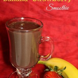 Chocolate Strawberry Banana Smoothie