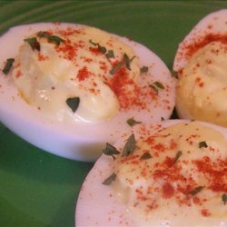 Sweet-N-Sour Deviled Eggs  D-V-O