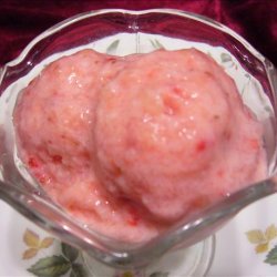 Strawberry Yogurt Freeze