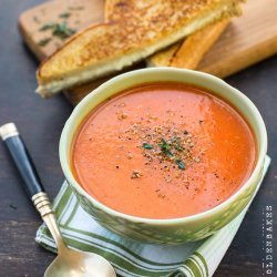 Roasted Tomato Soup With Garlic