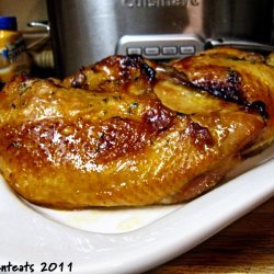 Brined Turkey Breast With Maple Glaze