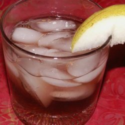 Pomegranate Pear Cocktail