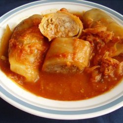 Cabbage Rolls in the Crock Pot