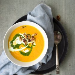Carrot Soup With Coconut and Cilantro