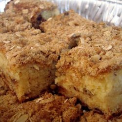 Crumb Cake or Coffee Cake With Easy Streusel Topping