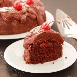 Chocolate Cherry Bundt Cake