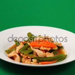 Thai Chicken and String Beans