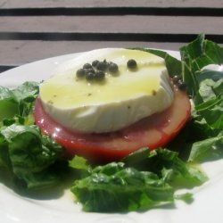 Caprese Salad With Caper Vinaigrette