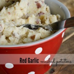 Mashed Red Potatoes With Garlic