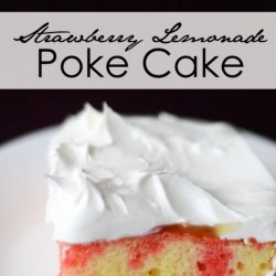 Lemonade Poke Cake