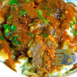 Smothered Cube Steak and Potatoes