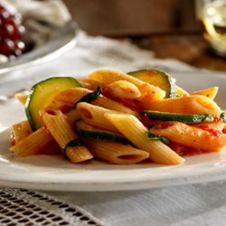 Penne With Zucchini and Basil